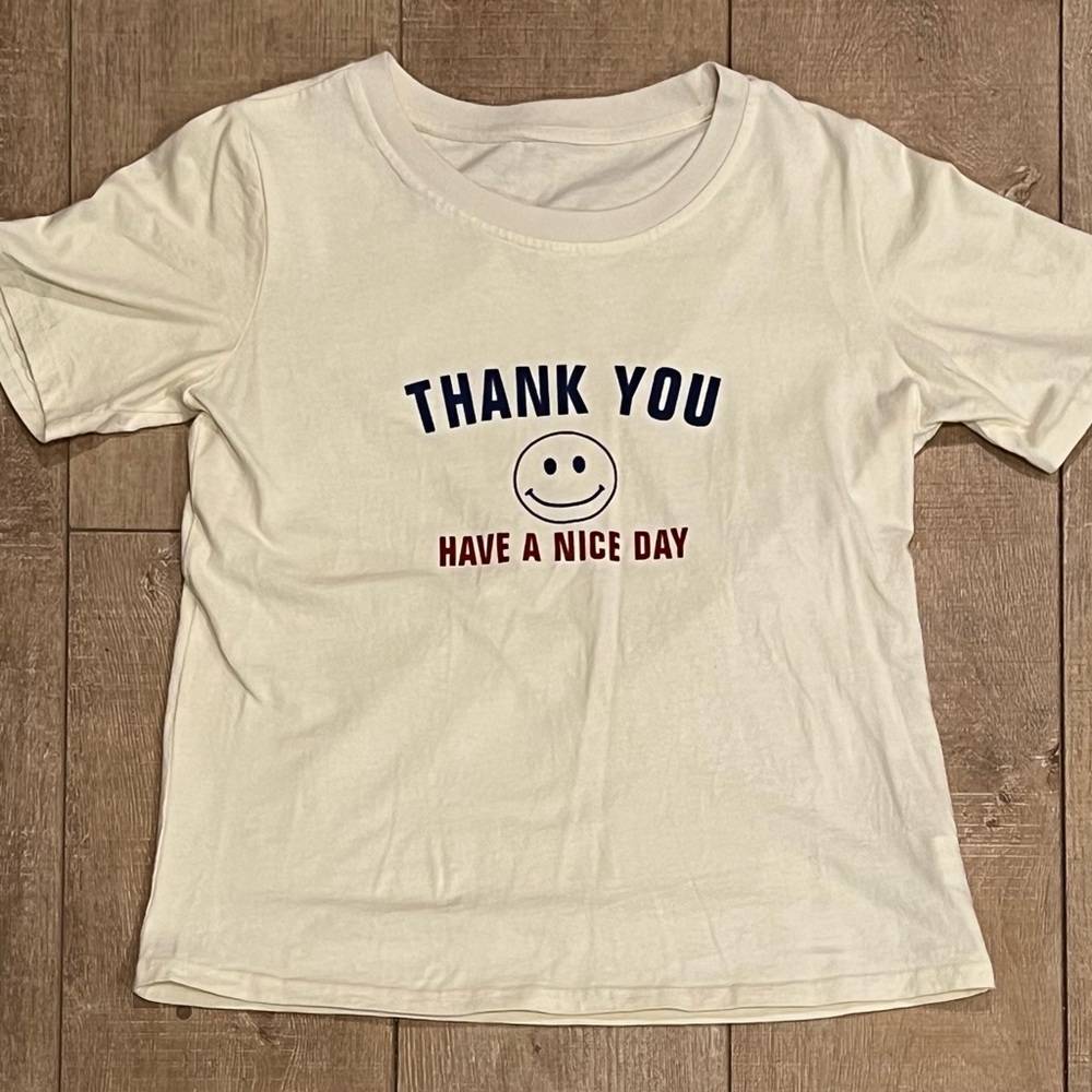 Funny Tee in Milky Yellow